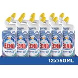 WC Eend Action Gel Lavender Bloom - Toiletreiniger - 12 x 750 ml