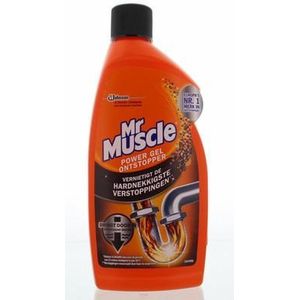 6x Mr. Muscle Power Gel Ontstopper 500 ml
