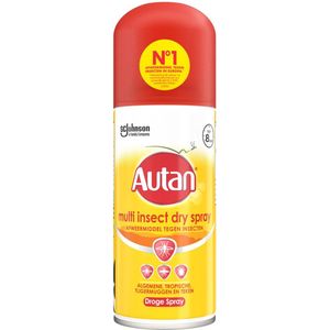 12x Autan Insectenspray Multi Dry Spray 100 ml