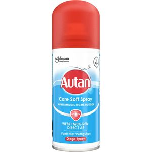 6x Autan Insectenspray Care Soft 100 ml