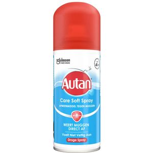 Autan - Care Soft Spray - 15% Deet - Travel Size - 100 ML