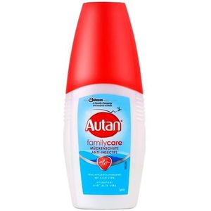 Autan - Familiezorg - Muggenspray - 100 ml - Aloë Vera