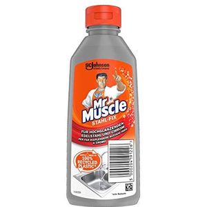 Mr Muscle Stahl-fix Roestvrijstalen reiniger, voor hoogglanzend roestvrij staal en chroom, met pareleffect, per stuk verpakt (1 x 200 ml)