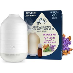 Glade Diffuser Aromatherapy Cool Mist Houder Moment Of Zen 1 set