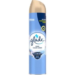 Glade - Luchtverfrisser Spray - Clean Linen - Essentiële Oliën