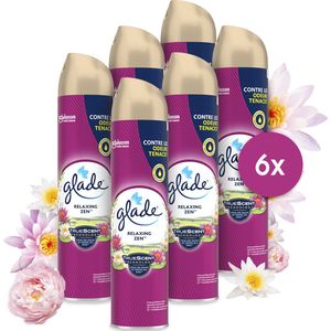 Glade Luchtverfrisser Spray Relaxing Zen - 6 x 300ML