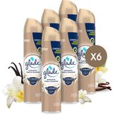 6x Glade Luchtverfrisser Spray Romantic Vanilla Blossom 300 ml