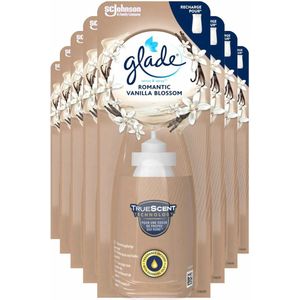 8x Glade Sense & Spray Romantic Vanilla Blossom 1 stuk 18 ml