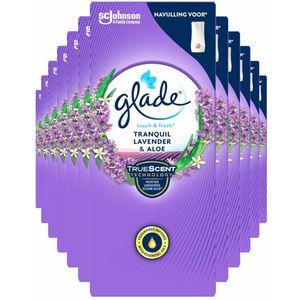 12x Glade Touch & Fresh Tranquil Lavender & Aloe 10 ml