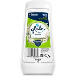 Glade - Luchtverfrisser Gel - Muguet - Discrete Houder - Langdurige Geur