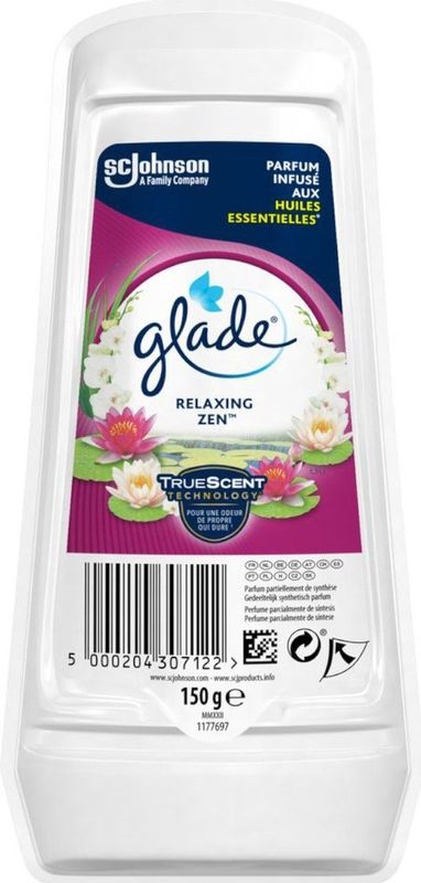 Luchtverfrisser - Gel - Relaxing Zen - Verser Appel - Bloemen - Sandelhout