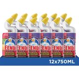 WC Eend Action Gel - Tropical Adventure - Limited Edition Geur - Toiletreiniger - 12 X 750 ml