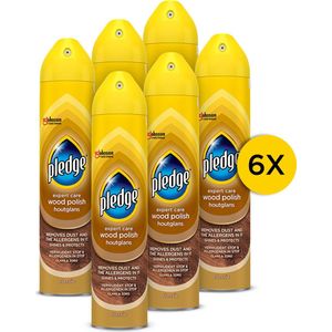 Pledge Classic Spray - Houtglans - Wood - 6 X 250ml