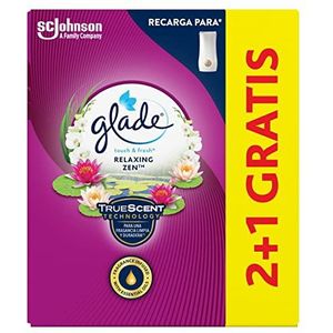 Glade Luchtverfrisser Touch & Fresh Navul Relaxing Zen - Voordeelpak - 3x10 ml