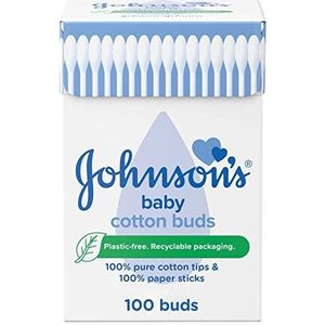 Johnson's Wattenstaafjes 100 - Pack van 4