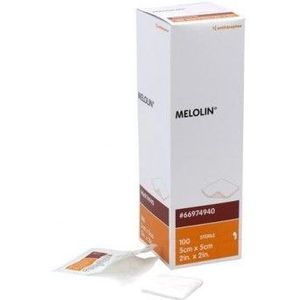 Melolin Kp Ster 5x 5cm 100 66974940