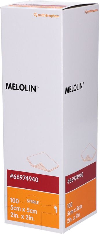 Wondkompres - 5x5cm - Viscose/Polyester - Steriel - 100 Stuks