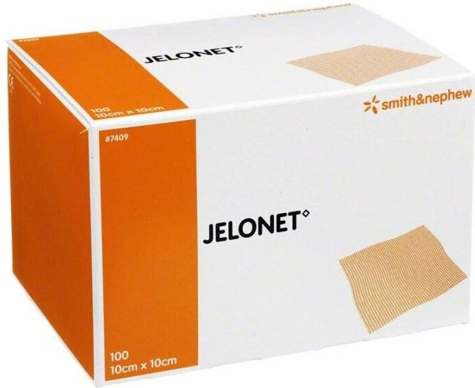 Jelonet - Zalfkompres - 10 x 10 cm - 100 stuks