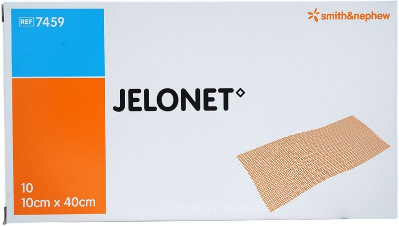 Jelonet - Zalfkompres - 10 x 40 cm - 10 Stuks