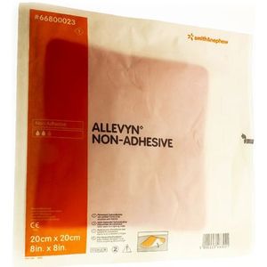 Allevyn non adhesive 20x20cm 1 stuks