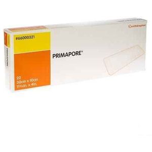 Primapore S & n Verband Post-op 30cmx10cm 20 66000321  -  Smith Nephew