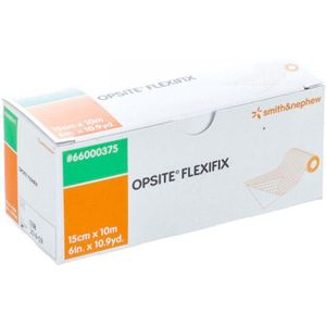 OPSITE Flexifix Wondfolie - 15 cm x 10 m - Transparant - Hypo-allergene Kleeflaag
