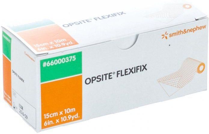 OPSITE Flexifix Wondfolie - 15 cm x 10 m - Transparant - Hypo-allergene Kleeflaag