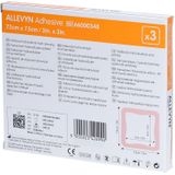 Allevyn - Adhesive - Polyurethaanverband - Sterk Absorberend - 3-Lagige Structuur
