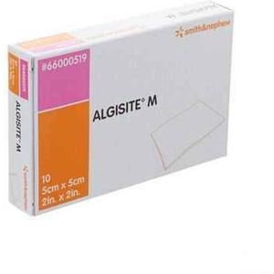 Algisite M - Wondkompres - Steriel - Calcium Alginaat - 10 Stuks