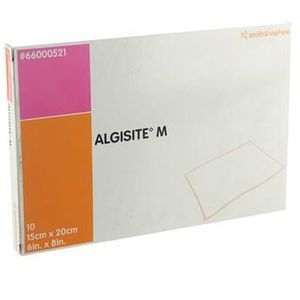 Algisite M - Wondkompres - 15x20 cm - 10 Stuks