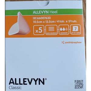 Smith & Nephew - Allevyn Heel - 10,5 cm x 13,5 cm - 10 Stuks per Doos