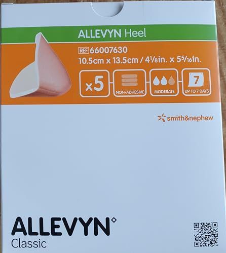 Smith & Nephew - Allevyn Heel - 10,5 cm x 13,5 cm - 10 Stuks per Doos