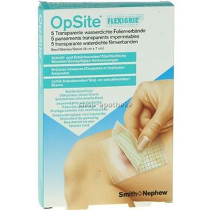 Opsite - Flexigrid - Pleisters - 6x7cm - 5 Stuks