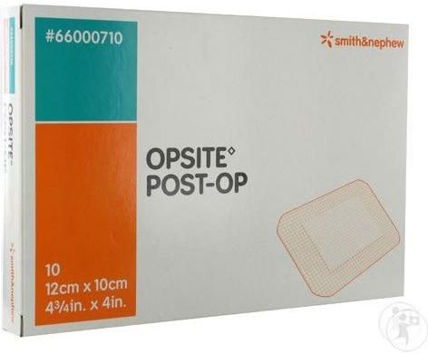 Smith & Nephew - OPSITE Post-OP - Eilandpleister - 12 x 10 cm - Verpakking van 10 stuks