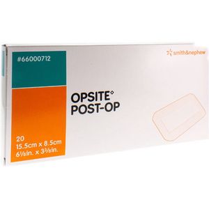 Smith & Nephew - OPSITE Post-OP Eilandpleister - 15,5 x 8,5 cm - 20 Stuks