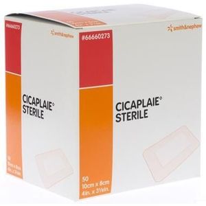 Cicaplaie Verb Steriel 10,0cmx 8cm 50 66660273