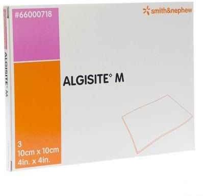 Algisite - Alginate Wondkompres - 10x10cm - 3 Stuks