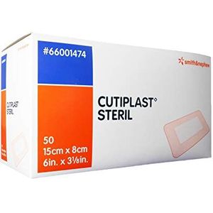 Cutiplast steriel verband 15x8cm 50 stuks