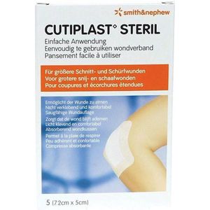 Cutiplast - Steriel Wondverband - Elastisch - Hypoallergeen - Comfortabel