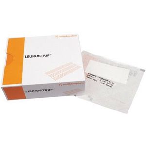 Smith & nephew leukostrip wondhechtstrips - 6,4 x 76mm - 50 x 3 stuks
