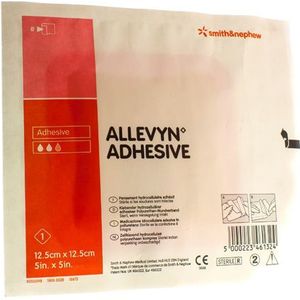 Allevyn adhesive verband 12,5x12,5cm  1 stuks
