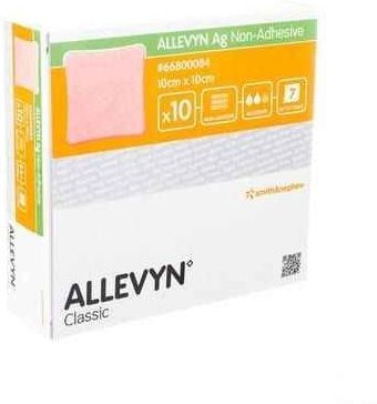 Gaaskompres - Niet-klevend - Zilver - Voor Wondgenezing - Comfortabel