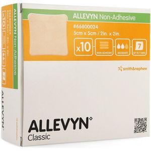 Allevyn - Non-adhesive - 5cm x 5cm - 10 Stuks - Hydrofiel Polyurethaanverband