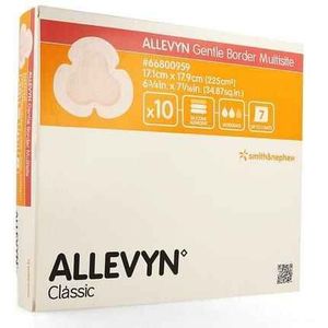 Allevyn Ag - Verband - 17,5x17,5 cm - Klevend - Antimicrobieel