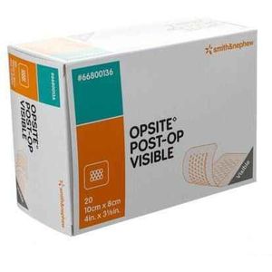 Opsite Post-op visible 8x10cm 20 stuks