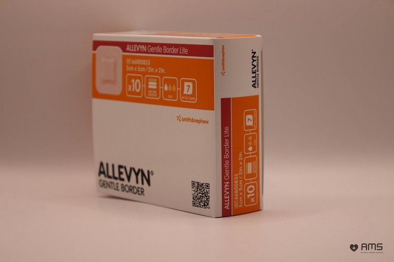 Smith & Nephew Allevyn Gentle Border Lite 5cm x 5cm