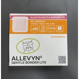 Allevyn Gentle Border Lite 7,5 cm x 7,5 cm