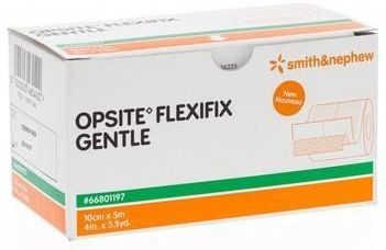 Opsite - Flexifix Gentle - Pleister - Transparant - Silicone - 1 rol