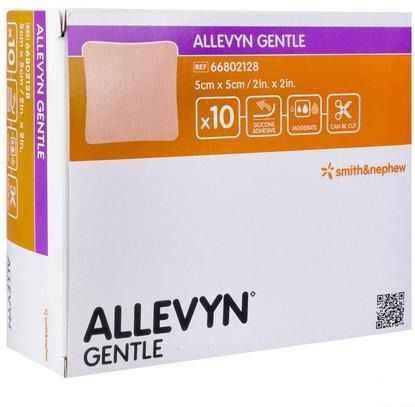 Smith & Nephew - Pleister - Wondzorg - Allevyn Gentle - 5 cm x 5 cm - 10 stuks