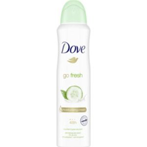 Dove - Go Fresh - Deodorant Spray - Komkommer - 0% Alcohol
